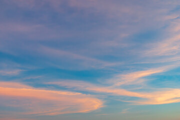 Fototapeta premium 癒される夕空