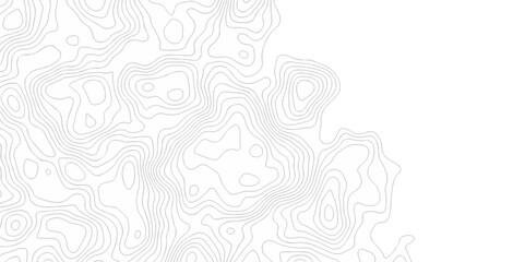 Contour abstract map relief land outline. White wave paper curved reliefs abstract background Topographic map patterns. Background of the topography map. Abstract pattern with lines.
