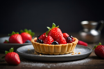 a bowl of raspberries with a bowl of raspberries on a cutting board Delectable Delight Crafting the