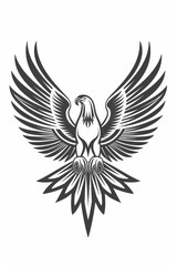 Naklejka premium Eagle
