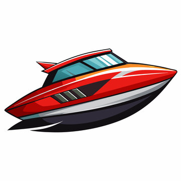 recommend clip art: speedboat clipart cartoon Illustration drawing