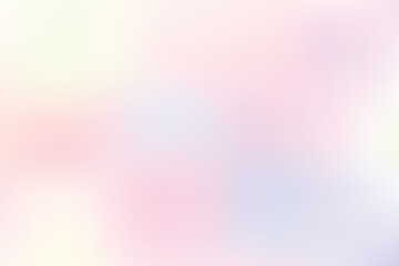 Abstract soft light gradient background in pastel rainbow color