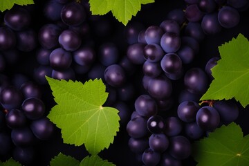 Fototapeta premium Elegant low key abstract grape background perfect for sophisticated design projects