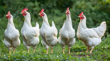 White Poultry Chickens for Sale GMOs vs Organic Feed