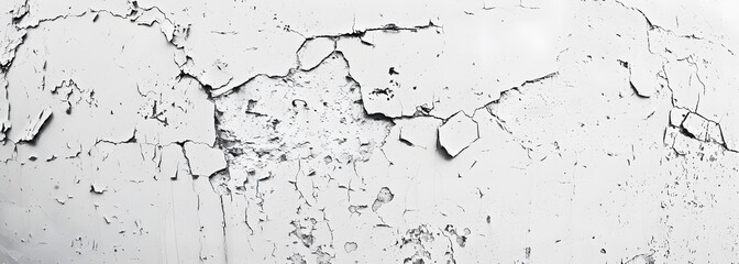 Obraz premium Abstract Grunge White Concrete Wall Texture Background Banner