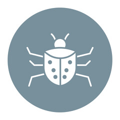 Bug vector icon. Can be used for No Code iconset.