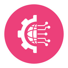 Digital Transformation vector icon. Can be used for No Code iconset.