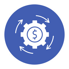 Business Process Automation vector icon. Can be used for No Code iconset.