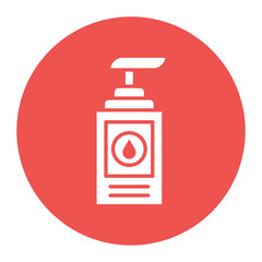 Conditioner vector icon. Can be used for Skincare iconset.