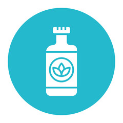 Oil vector icon. Can be used for Skincare iconset.