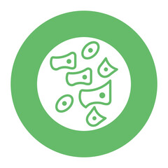 Skin Cell vector icon. Can be used for Skincare iconset.