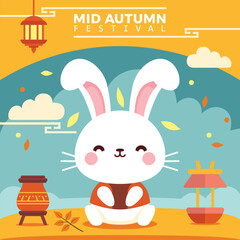 Mid-Autumn Festival Bunny Sit