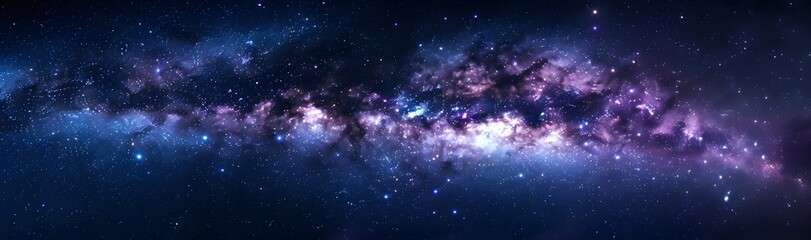 Milky Way Galaxy Night Sky Starscape