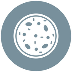 Petri Dish vector icon. Can be used for Science Fiction iconset.