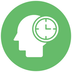 Patience vector icon. Can be used for Personality Traits iconset.