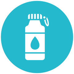 Water vector icon. Can be used for Rugby iconset.