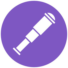 Monocular vector icon. Can be used for Ocean iconset.
