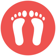 Soles vector icon. Can be used for Shoemaker iconset.