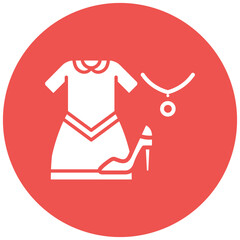 Fashion vector icon. Can be used for Art and Craft Supplies iconset.