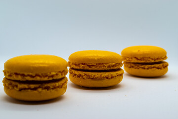 macaroons on a table