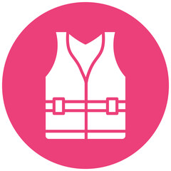 Life Vest vector icon. Can be used for Beach Resort iconset.
