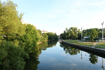 Fototapeta premium Minsk Belarus 24 06 2223 Minsk is the capital and largest city of Belarus, the administrative center of the Minsk region.
