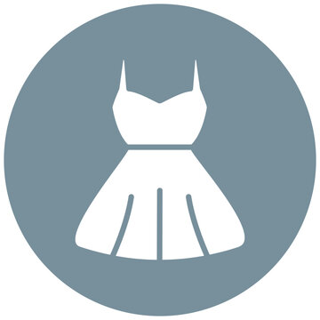 recommend clip art: Summer Dress vector icon. Can be used for Beach Resort iconset.