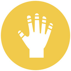 Bandage vector icon. Can be used for Volleyball iconset.