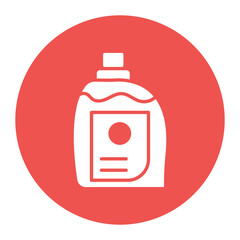 Bleach vector icon. Can be used for Laundry iconset.
