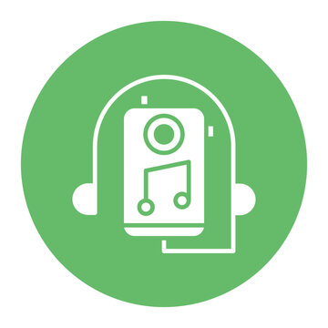 recommend clip art: Walkman vector icon. Can be used for Retro iconset.