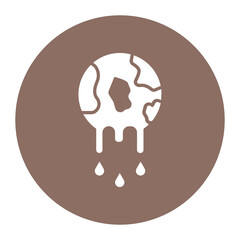 Climate Change vector icon. Can be used for Global Warming iconset.