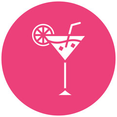 Daiquiri vector icon. Can be used for Beverages iconset.