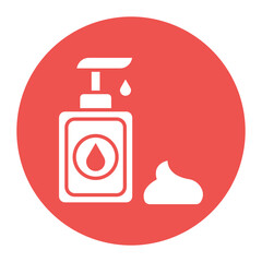 Lotion vector icon. Can be used for Spa iconset.