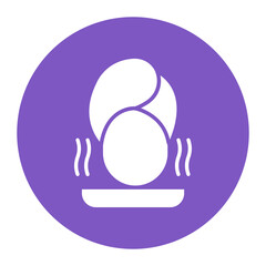 Face Steam vector icon. Can be used for Spa iconset.