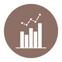 Analysis vector icon. Can be used for Business and Finance iconset.