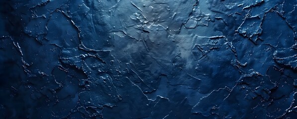 Fototapeta premium Abstract Dark Blue Stucco Wall Texture