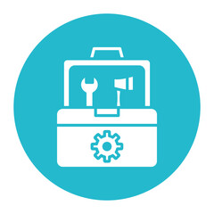 Toolbox vector icon. Can be used for Home Improvements iconset.