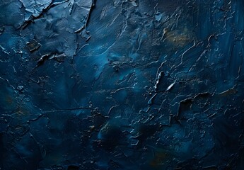 Fototapeta premium Dark Blue Textured Background with Rough Edges