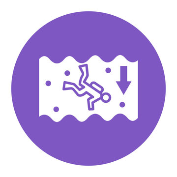recommend clip art: Deep Diving vector icon. Can be used for Vacation and Tourism iconset.