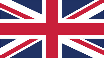 Official vector flag of Great Britain. Illustration eps10.
