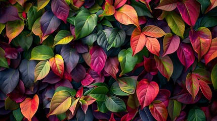 Autumn leaves background.