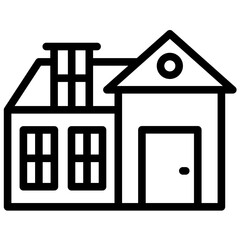 House vector icon illustration of Home Improvements iconset.