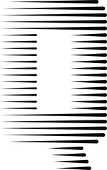 Letter Q Abstract Modern Logo Monogram Icon Geometric Motion Speed Lines