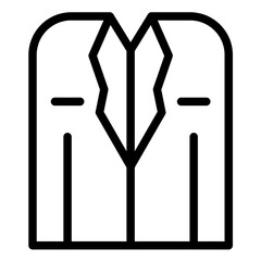 Lab Coat vector icon illustration of Lab iconset.