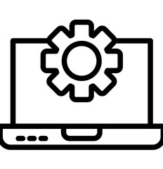 Automation vector icon illustration of Business Analytics iconset.