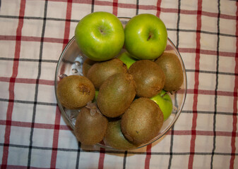 various fruits on a table