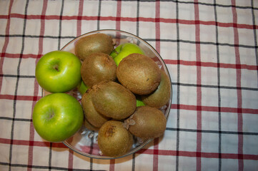 various fruits on a table