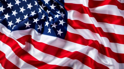 Representation of the american flag for us national loyalty day celebration