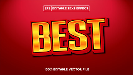 Best Text Effect Vector