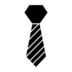 Necktie Black icon.